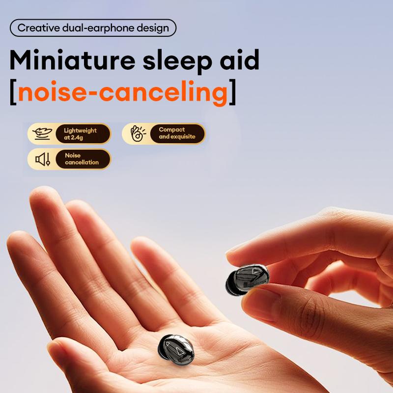 DayNest – Dual Clip-On and Sleep Earbuds with Charging Case