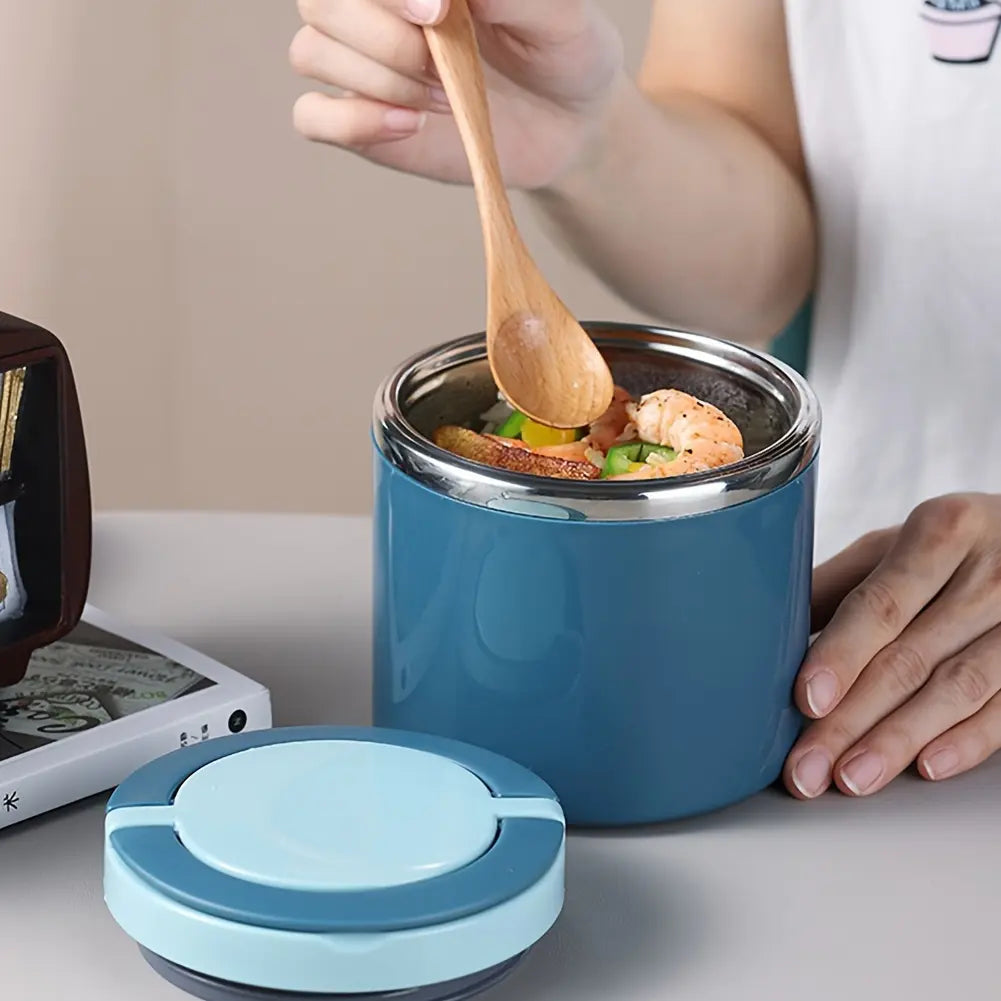 BentoVault – Stainless Steel Bento Lunch Box with Handle, Leakproof & Stackable 🍱