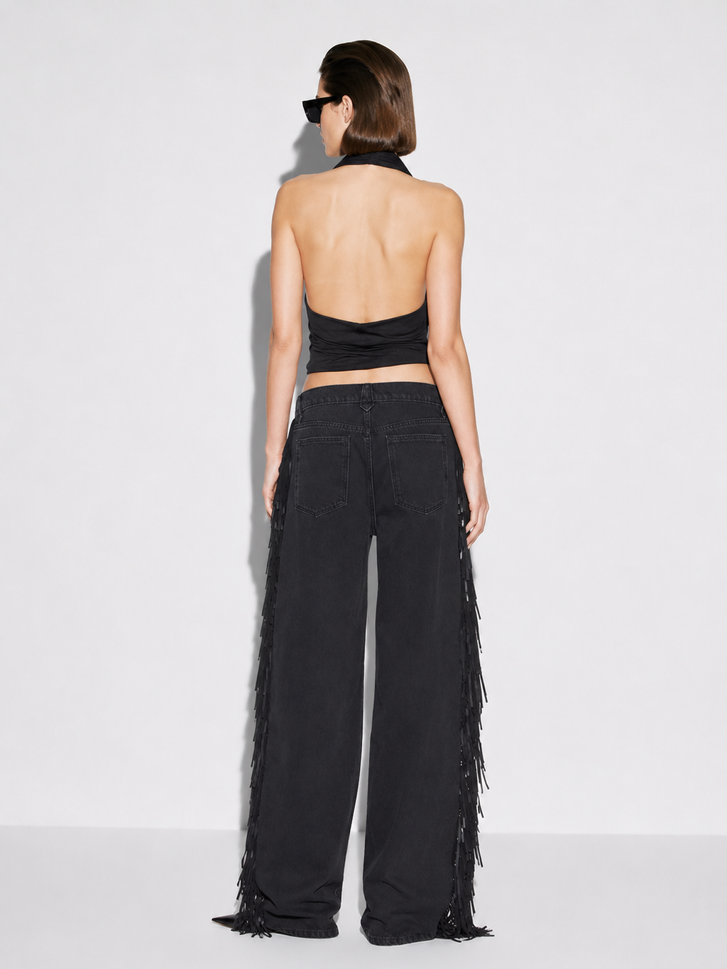 FringeStride – Wide-Leg Jeans