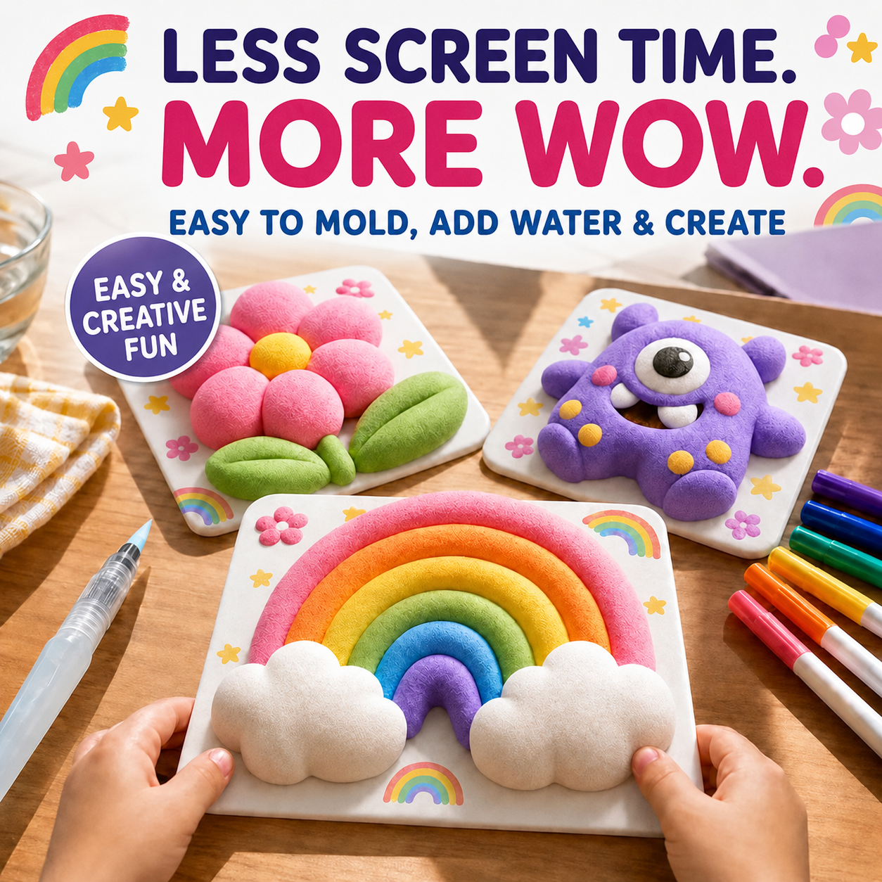 PuffMagic – ✨3D Puff-Effect Textured Craft Paper ✈️