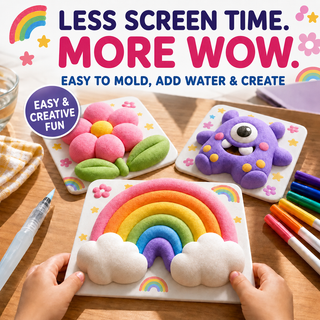 PuffMagic – ✨3D Puff-Effect Textured Craft Paper ✈️