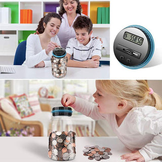 CoinTally – Digital Counting Money Jar with LCD Display