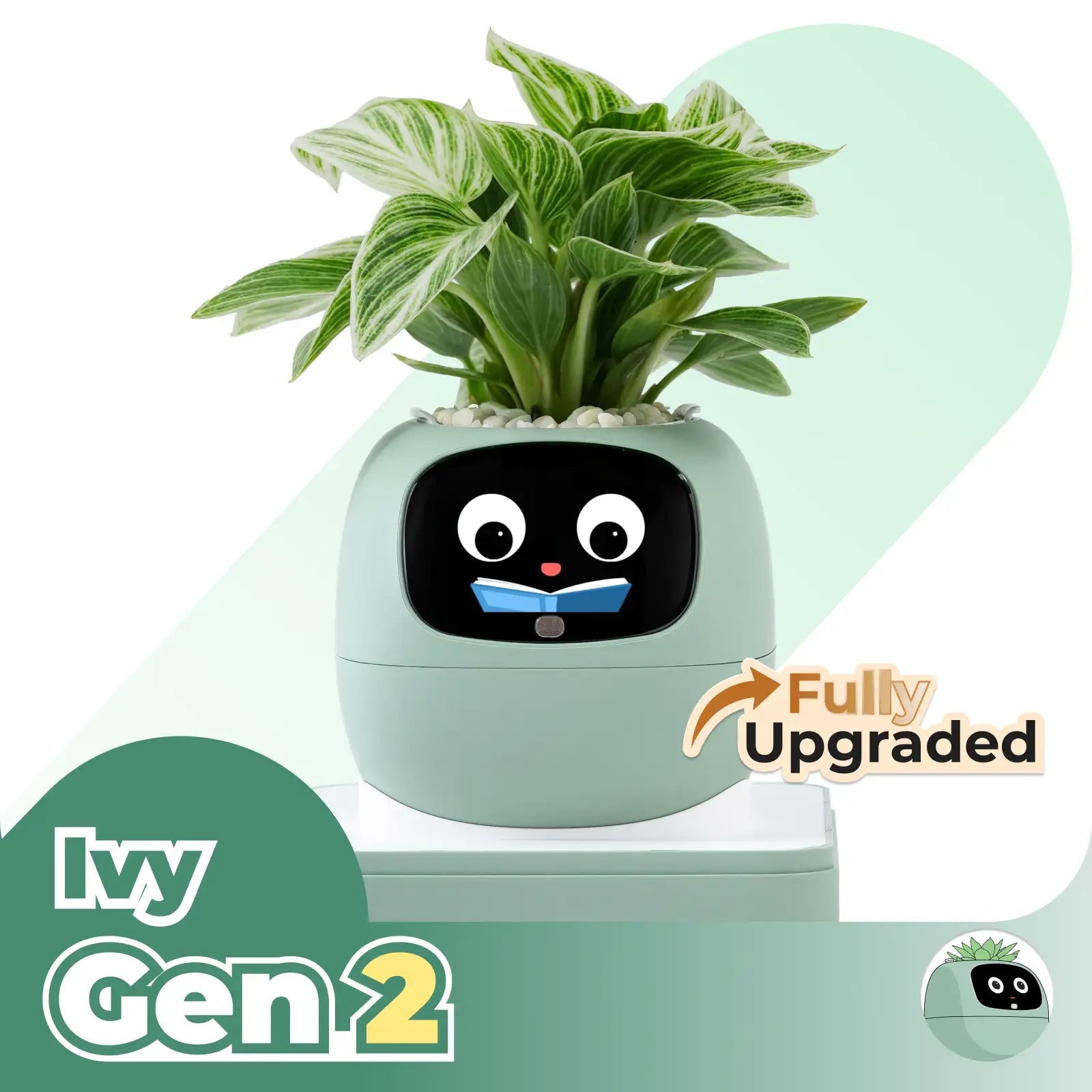 IvyBuddy – Gen 2 Interactive Smart Plant Pet & Relaxing Desk Companion
