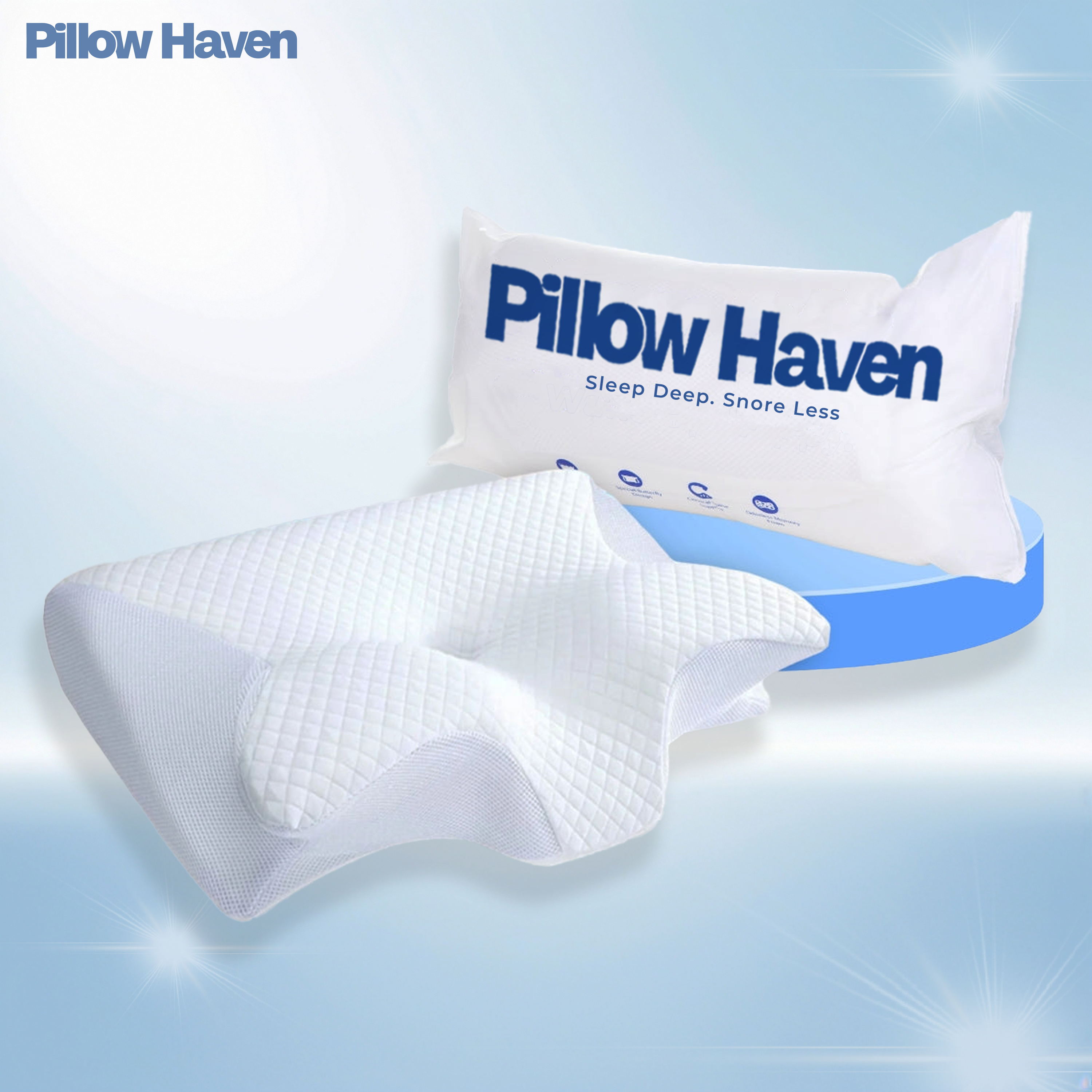 HushAlign – The Anti-Snore Pillow That Silences Snoring by Fixing Your Sleep Posture