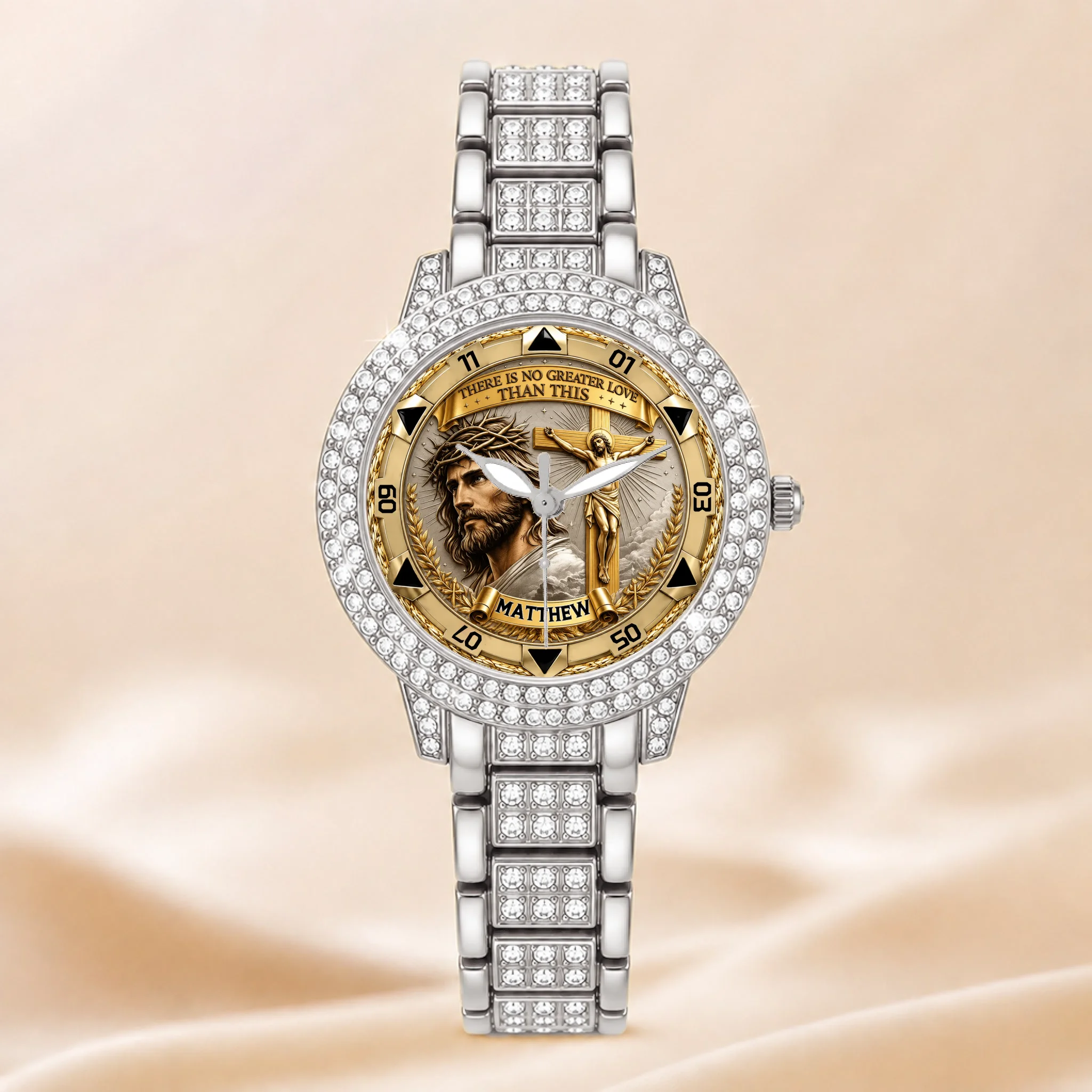FaithMark – Personalized Crucifix Watch