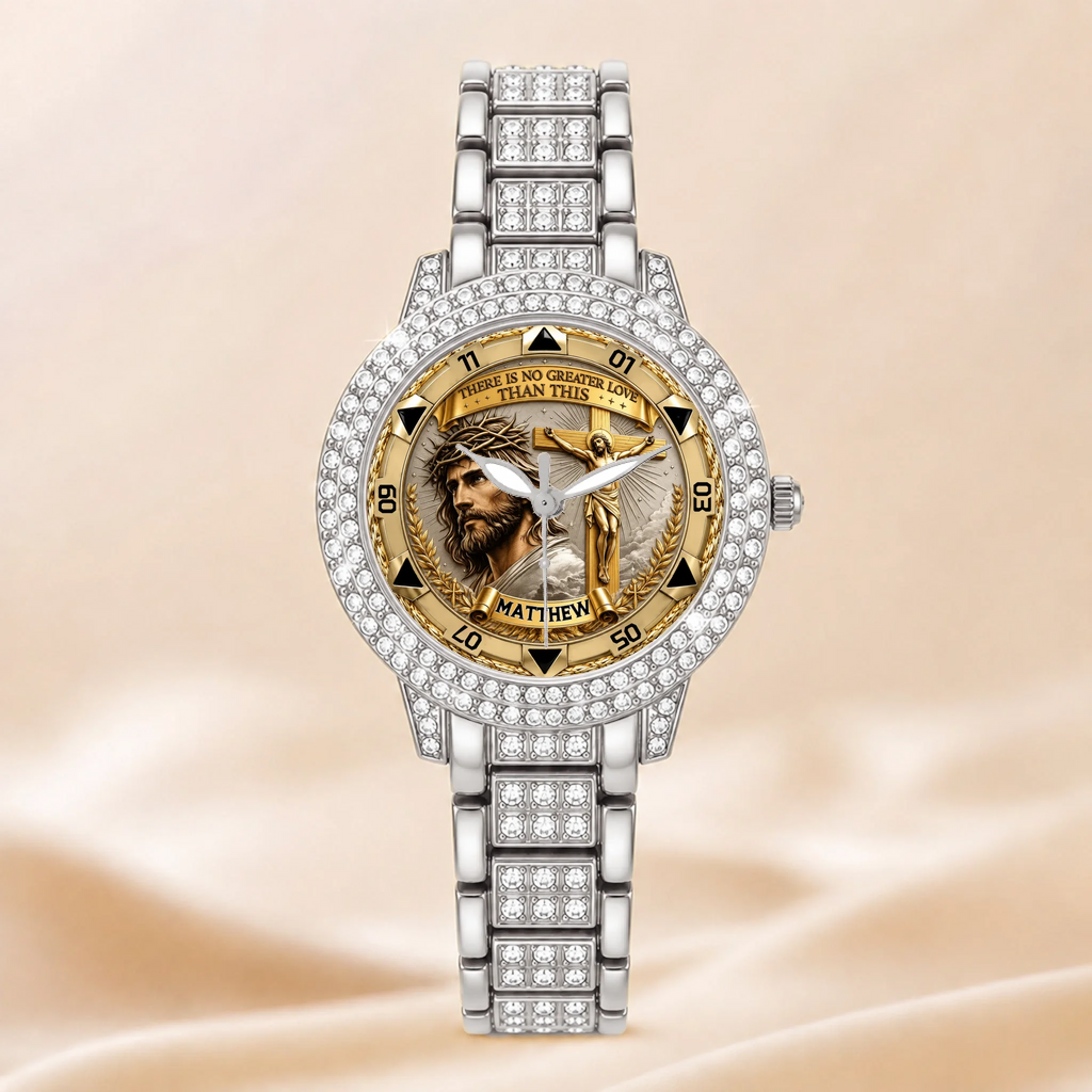 FaithMark – Personalized Crucifix Watch