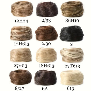 BunBloom – Synthetic Messy Bun Scrunchie Hair Piece for Instant Volume and a High Crown💇‍♀️