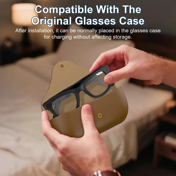 😎 LED Light Blocking Stickers for Smart Glasses – Discreet Privacy Cover