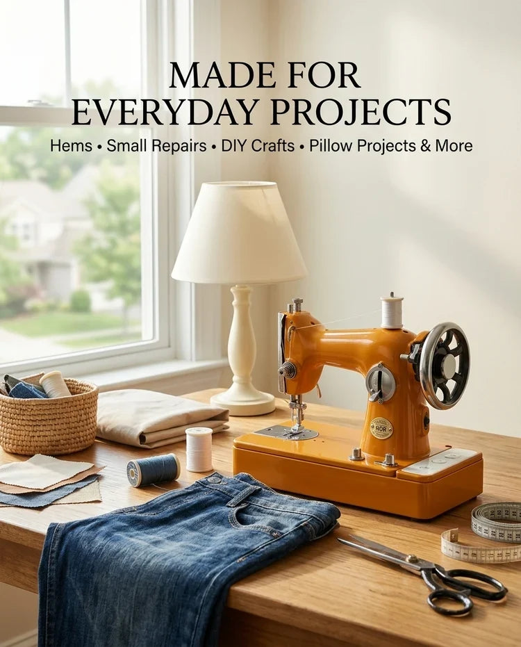 RetroStitch – Portable Mini Sewing Machine