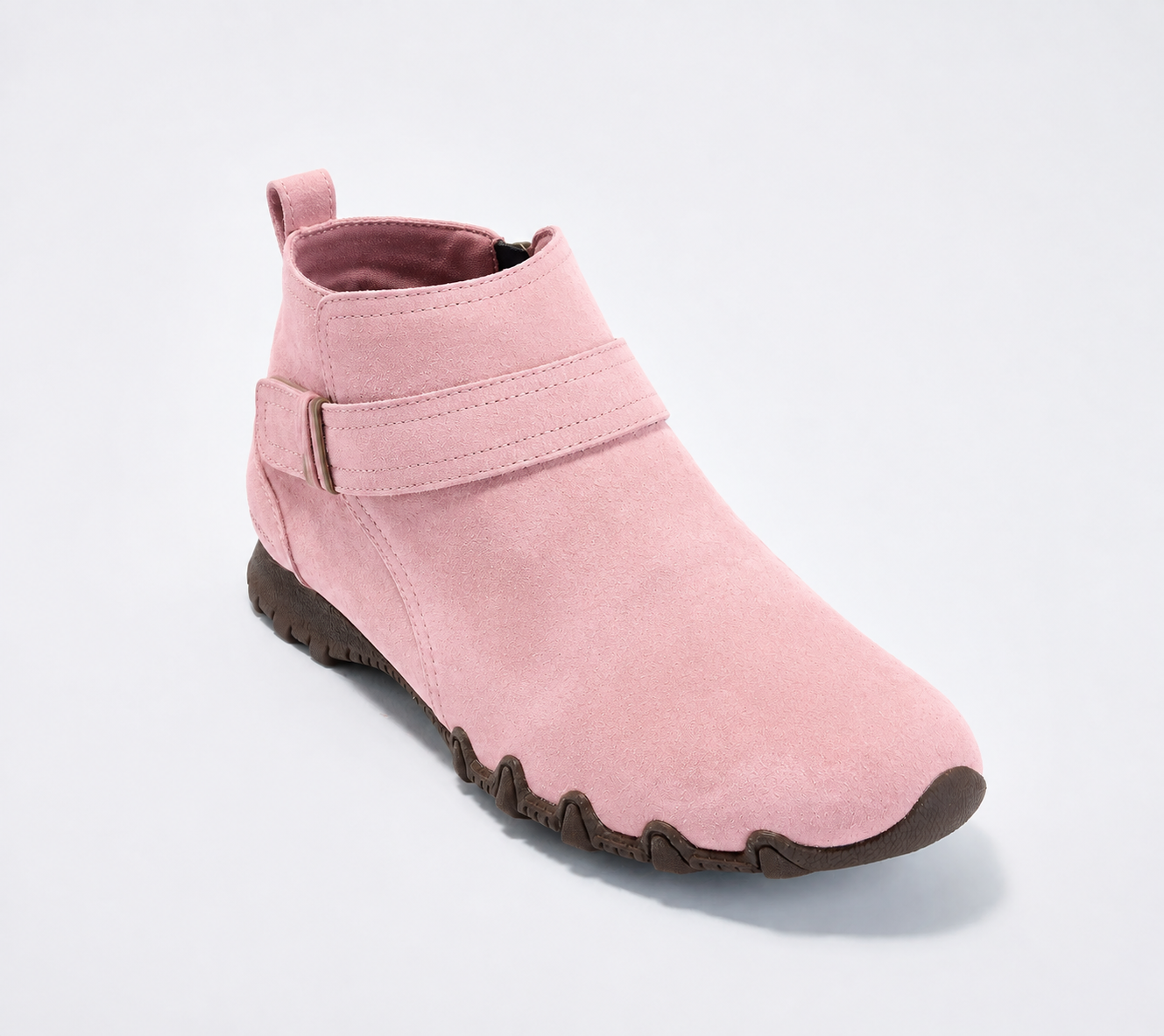 SuedeEase – Women’s Soft Suede-Like Comfort Ankle Boots