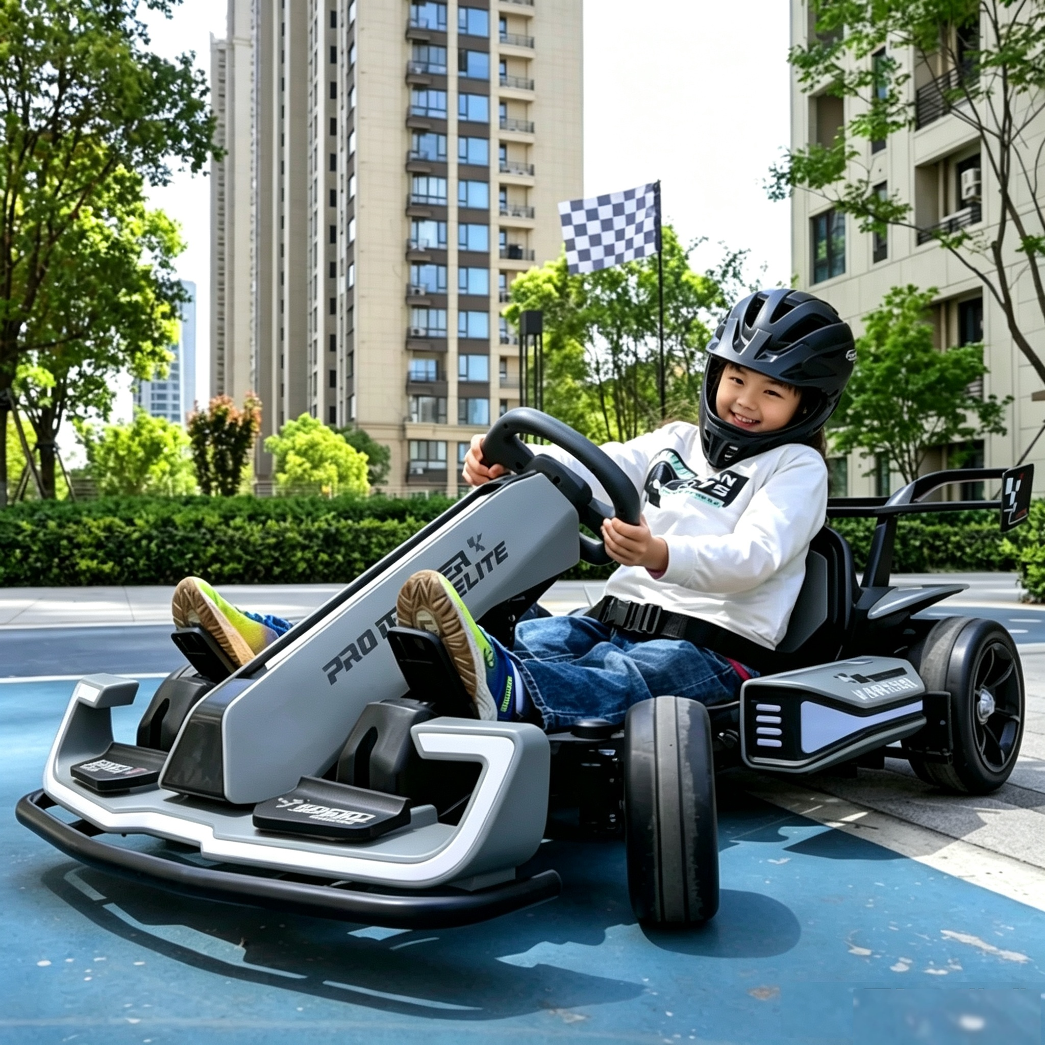 DriftRacer – Adjustable 24V Children’s Drift Go-Kart