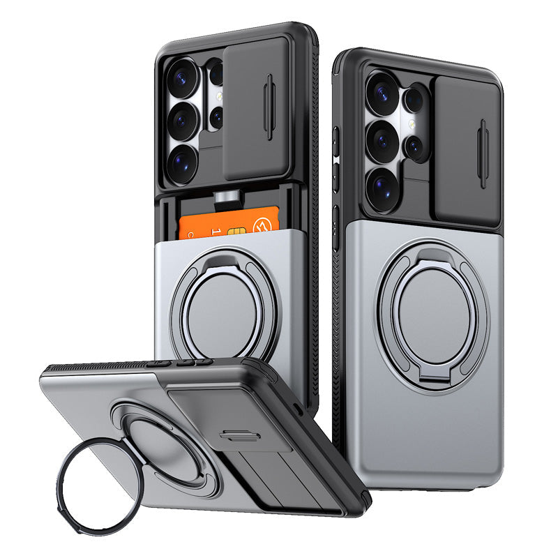 WalletGuard – 2-in-1 Shockproof Phone Case with Hidden Card Holder