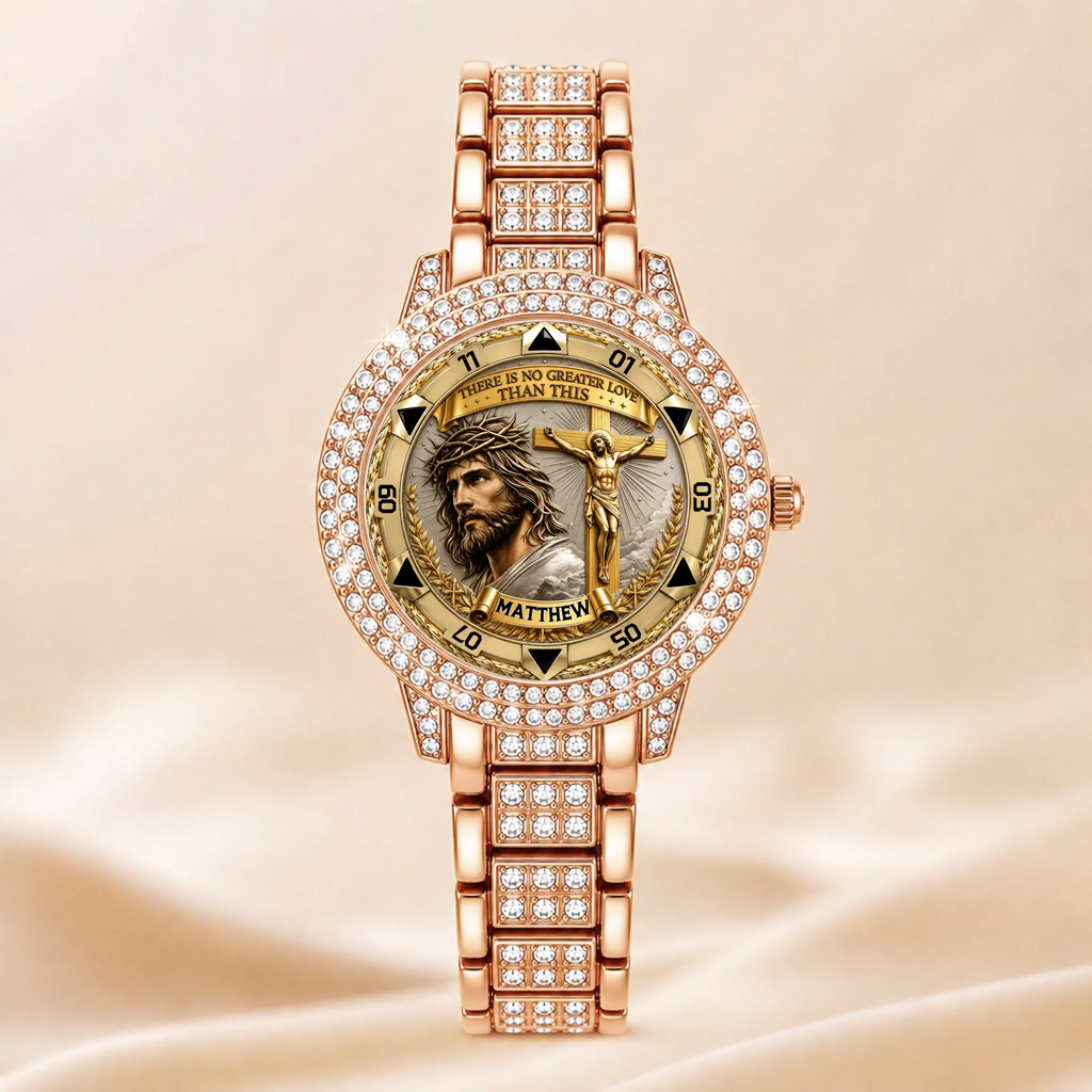 FaithMark – Personalized Crucifix Watch