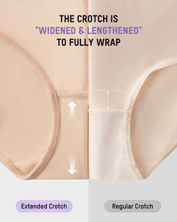 CrossSculpt Briefs – High-Waist Cross Tummy Control Panties, Plus-Size Multi-Pack