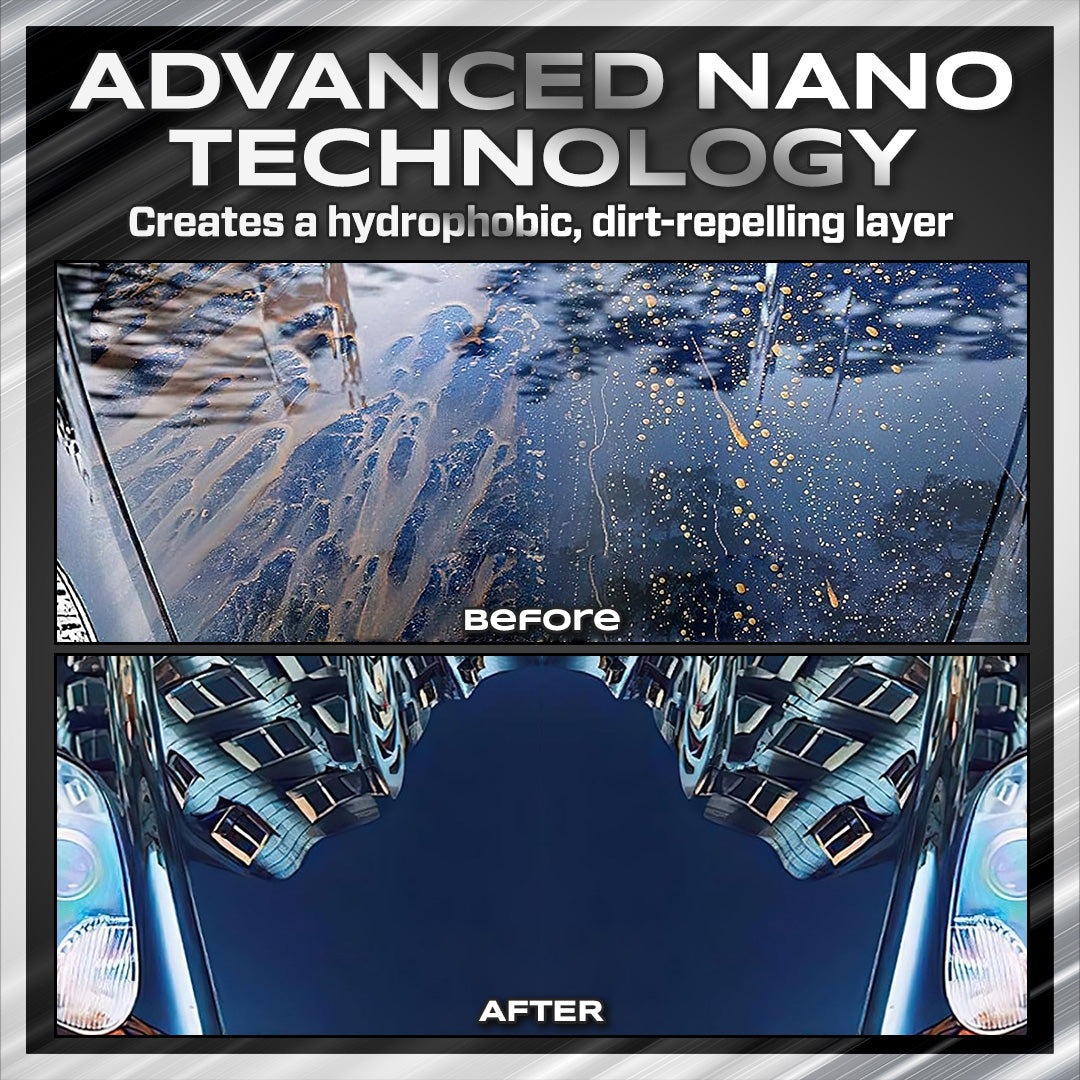 GlossArmor – Titanium Ceramic Wax Cream for 9H Mirror Shine & Scratch Filling