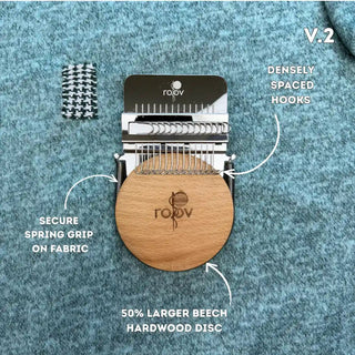 MendLoom – Wooden Darning Loom Kit with Patterns & Video Tutorials