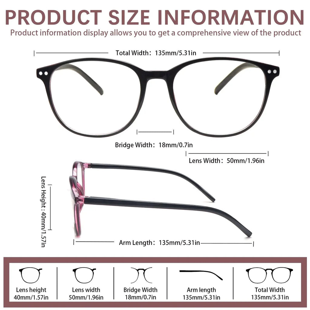 👓FocusFlow – 4-Pack Progressive Multifocal Reading Glasses
