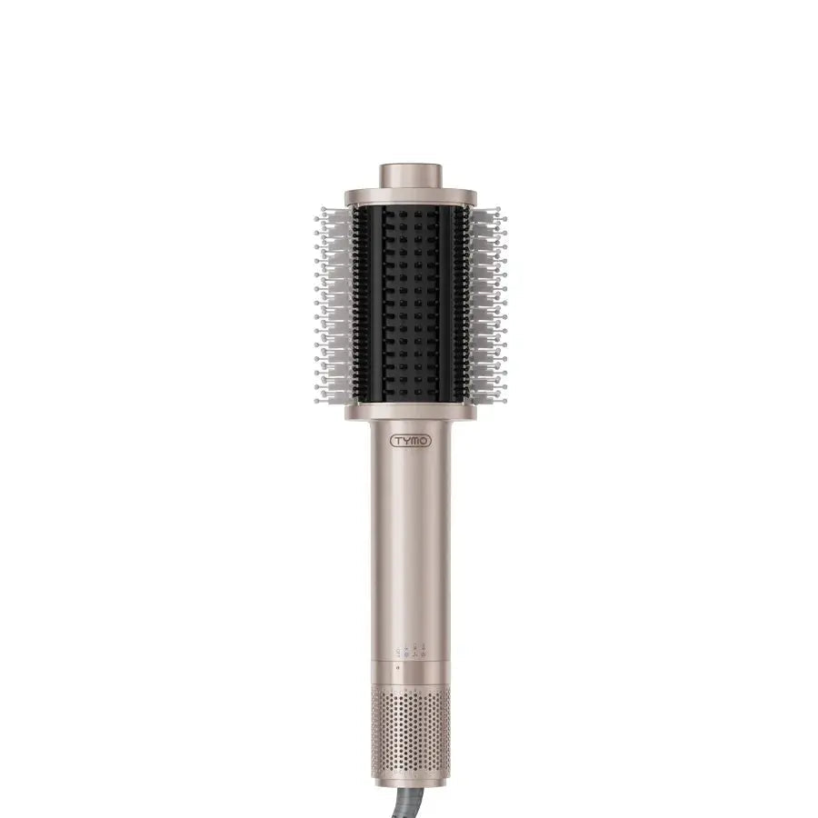 AirBeam Champagne – TYMO 3-in-1 Hot Air Dryer Brush for One-Step Drying & Styling