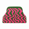 Wavy Pink and Green