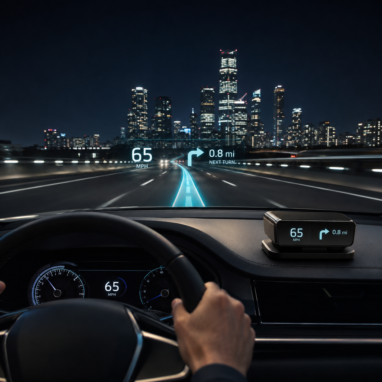 RoadVista – GPS Digital Car Head-Up Display