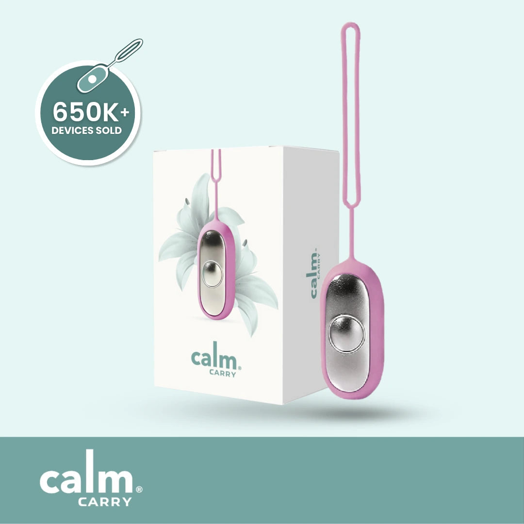 PalmCalm – Handheld Microcurrent Acupressure Device for Calm & Sleep