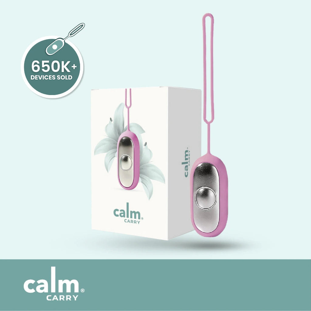 PalmCalm – Handheld Microcurrent Acupressure Device for Calm & Sleep