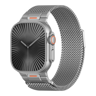 MechaMesh – Magnetic Milanese Loop Band for Apple Watch