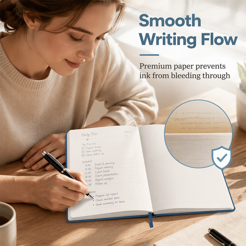DayClarity – 2027 Minimalist Daily Planner Notebook