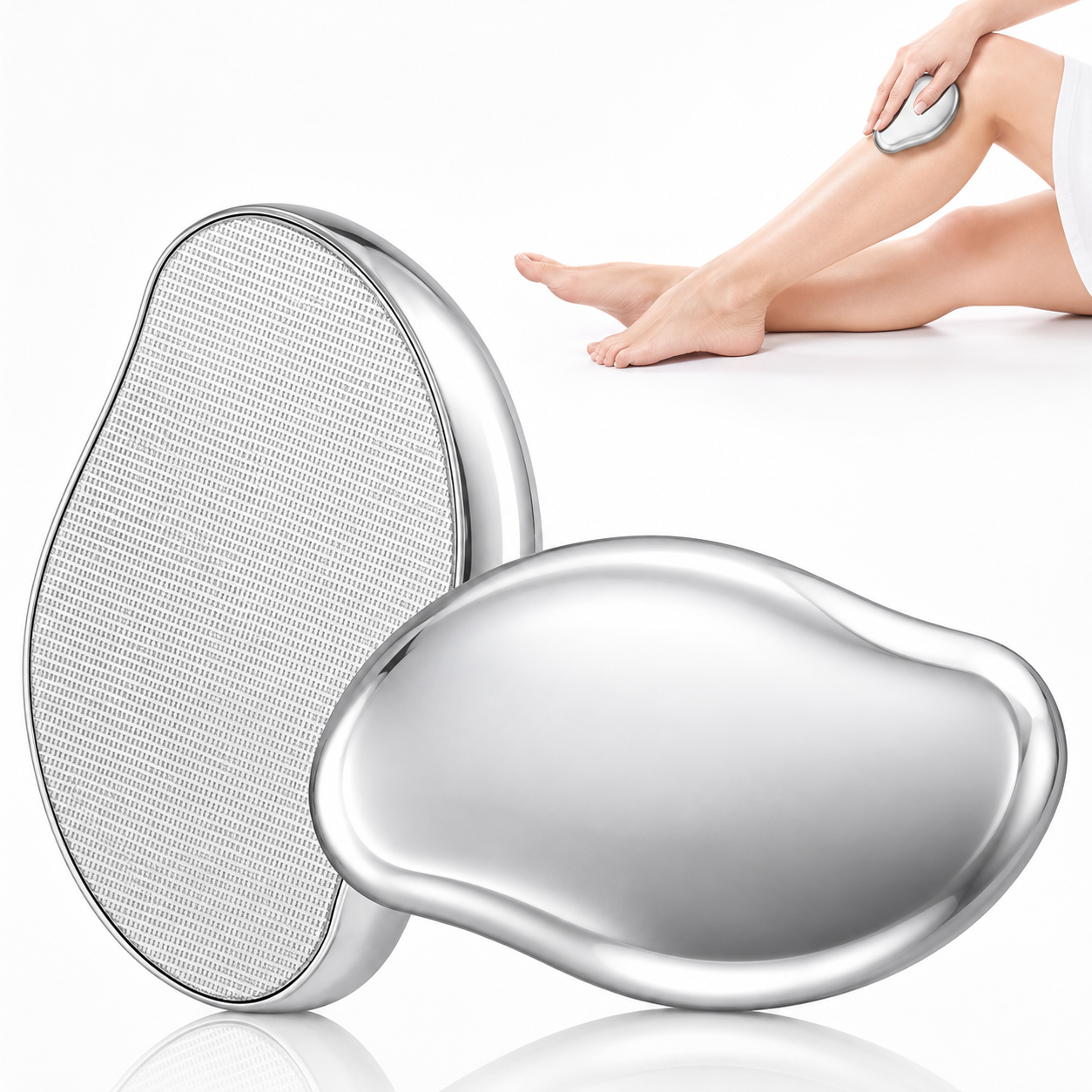 ✨ GlideSilk – Crystal Hair Eraser for Reusable Hair Removal & Exfoliation