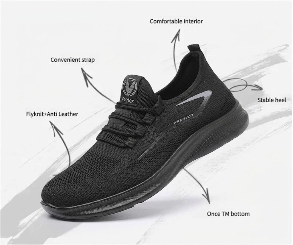 👟KnitEase – 🛒Ultra-Comfortable Lightweight Walking Sneakers
