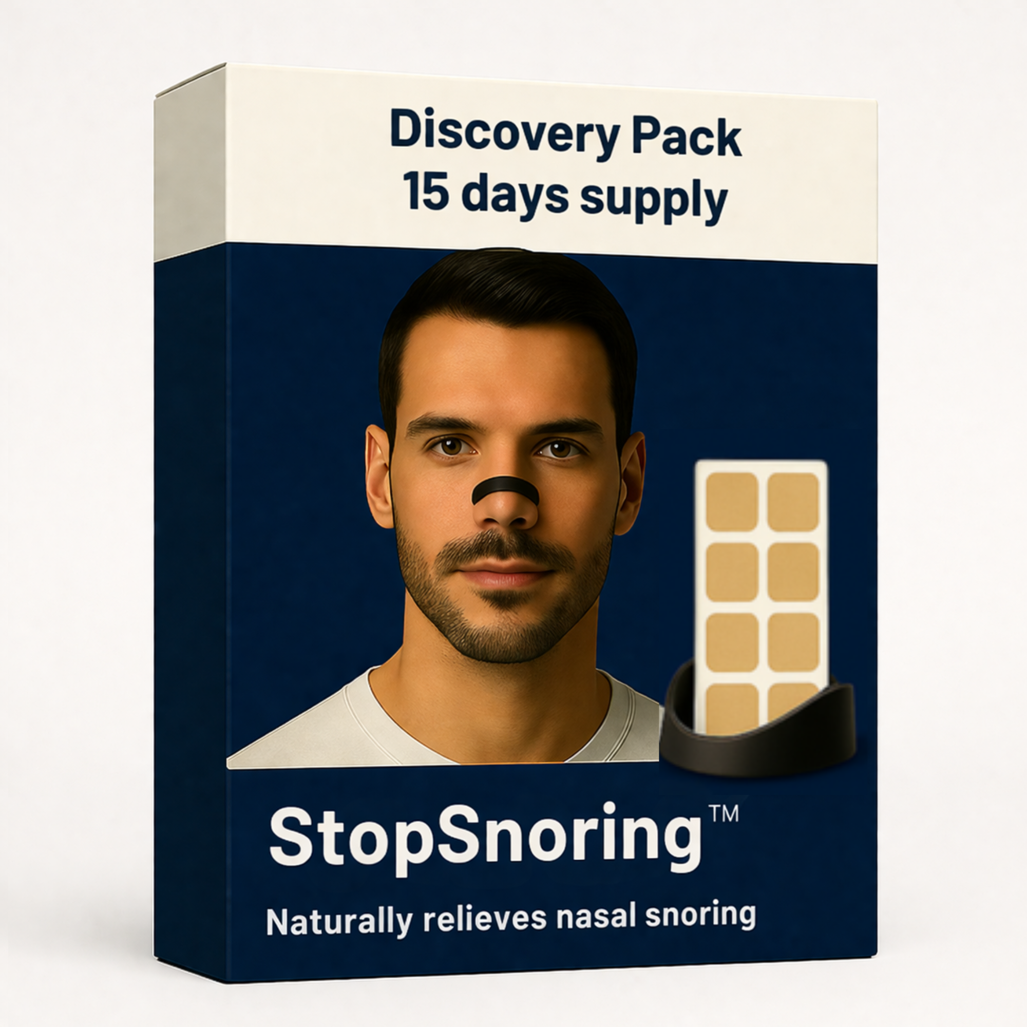 NasalEase – Drug-Free Nasal Patches & Connector