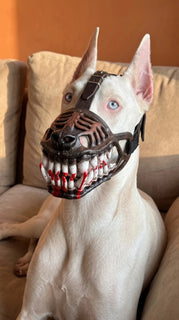 FangFright – 🎃🔥🐶 Hell Hound Monster Dog Muzzle