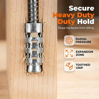HingeRevive – 🔥🔩 Industrial Short Expansion Screw Repair Kit