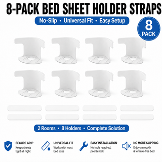 SheetLock – Locking Fitted Sheet Corner Holders