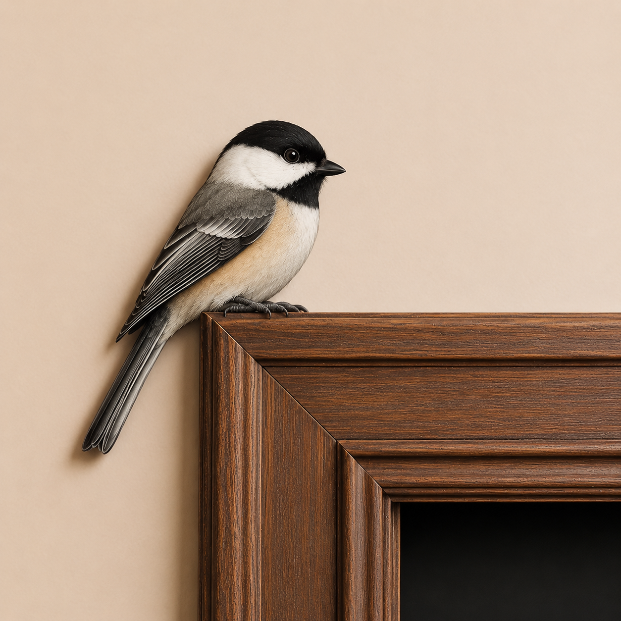 PerchPals – Wooden Bird Door Topper