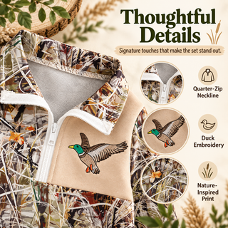 DuckTrail – ✨Toddler Duck Camo Outfit, Easy 2-Piece Style for Little Explorers