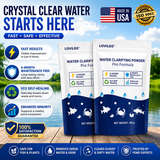 ClearCurrent – Dual-Action Water Clarifying Powder