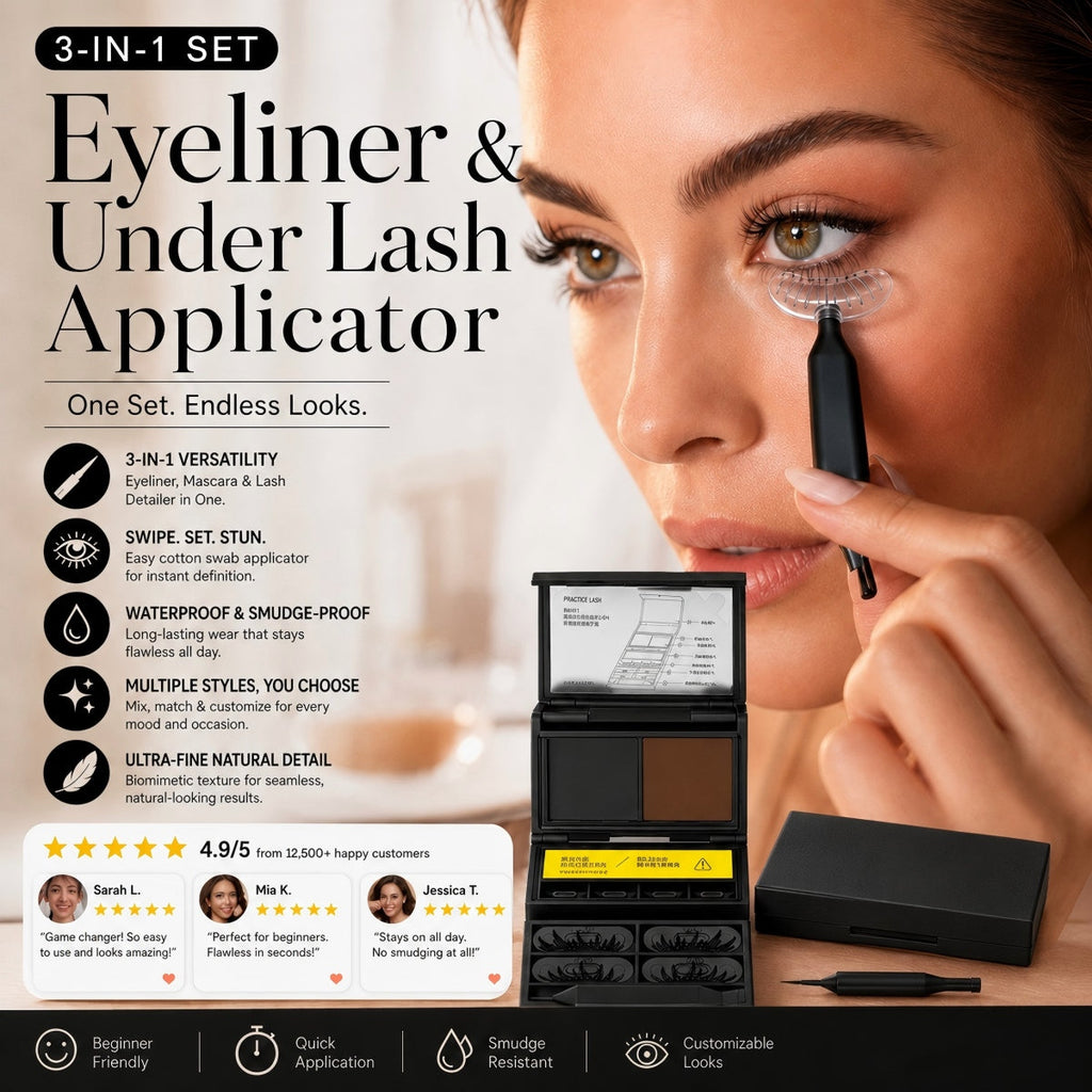 LashStamp – 🥳🥳💋🔥 3-in-1 Eyeliner and Lower Lash Stamp Kit