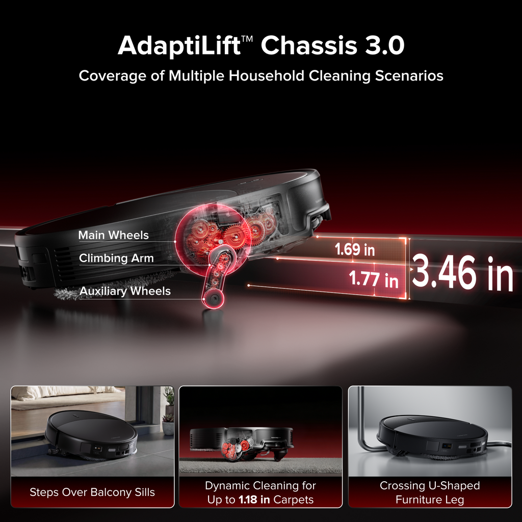 SarosClean – Roborock Saros 20 Robot Vacuum & Mop with 36,000 Pa Suction