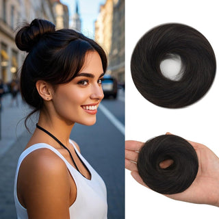 BunBliss – Messy Bun Hair Scrunchie for Instant Volume