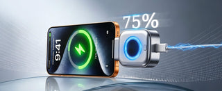 140W Type-C Physical-Disconnect Battery Guard Power Bank - Chargeable Mobile Protection Device with Auto-Eject, Smart Auto-Stop, Anti-Overcharge Tech, Green Light, High Compatibility for Safe Overnight Use, Digital