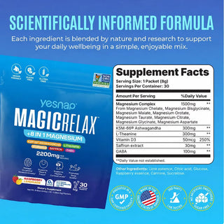 Yesnap MagicRelax™ 8-in-1 Magnesium Curve Lift: Natural Breast Firming & Perkiness Support  yesnap