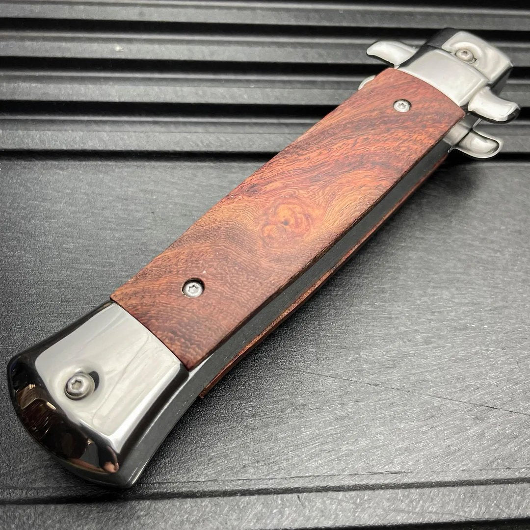 GentlemanEdge – 🔥 Classic Italian-Style Automatic Stiletto Knife