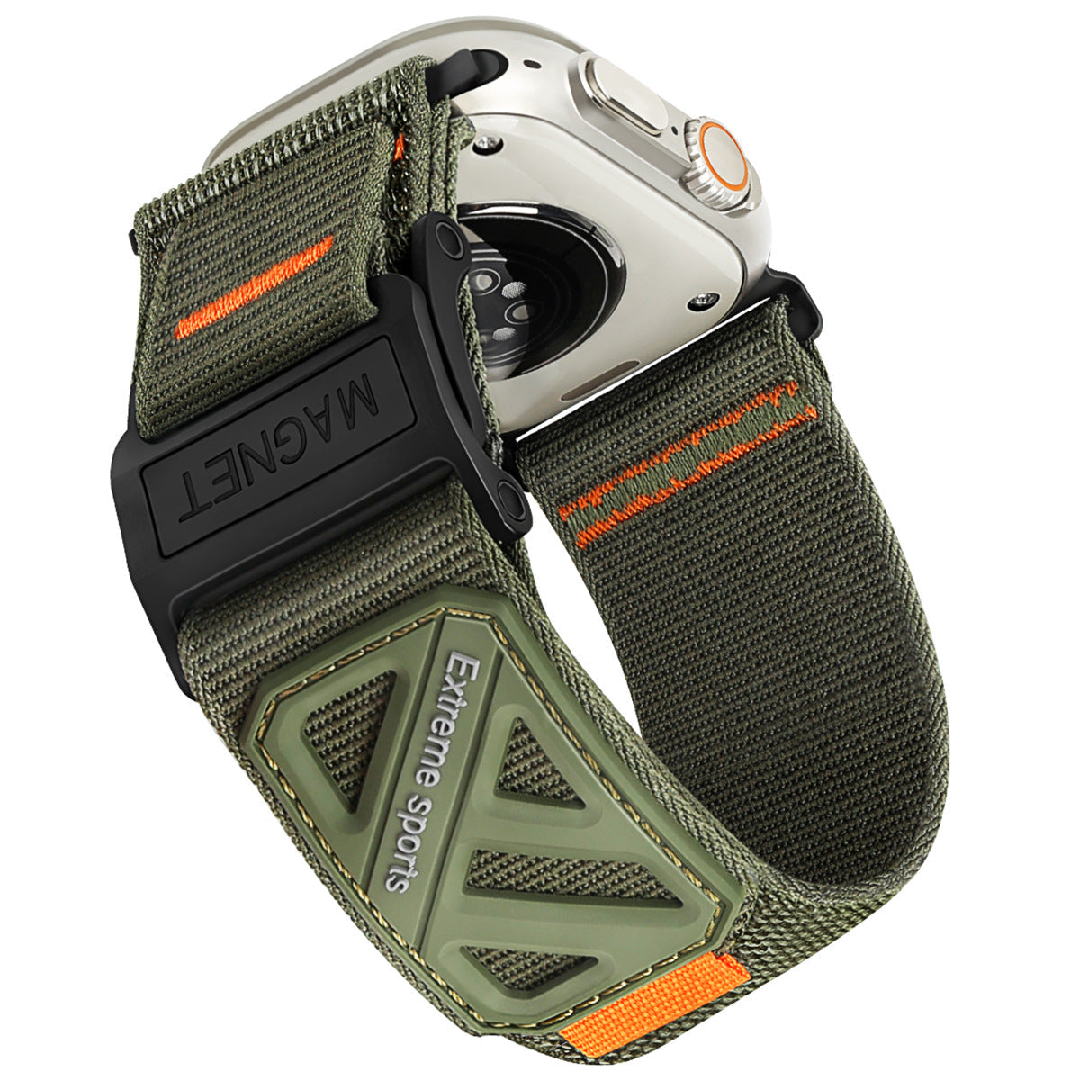 MagnaTrail – Extreme Nylon Magnetic Band for Apple Watch