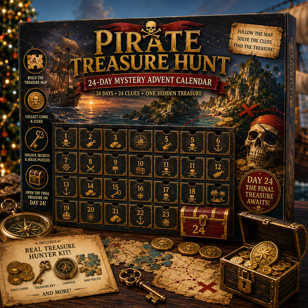 ⏳🎄🔎 ClueQuest – 24-Day Mystery Adventure Advent Calendar