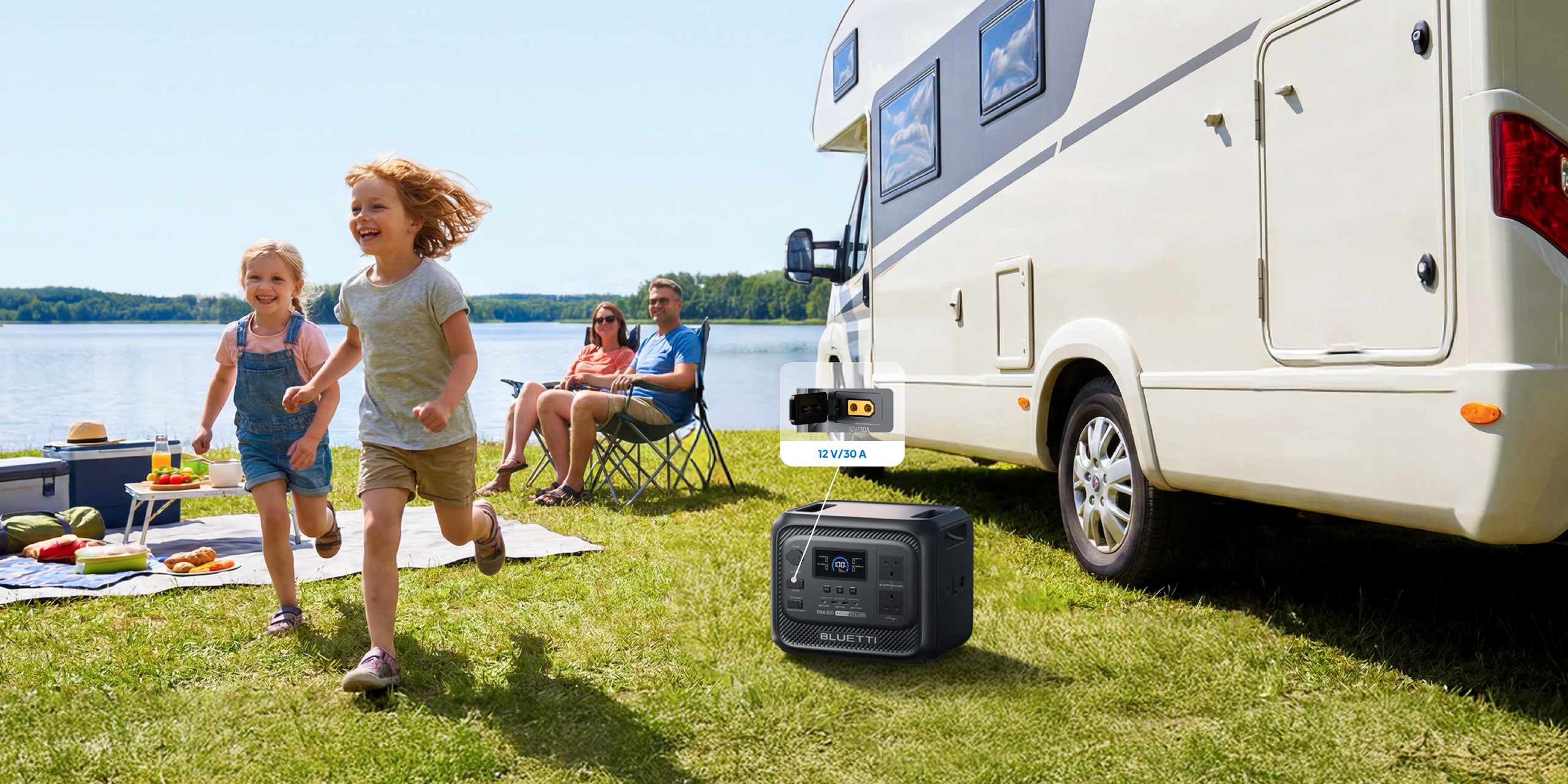 CampCore Elite 300 – 3,014.4 Wh Portable Power Station with 2,400 W Output