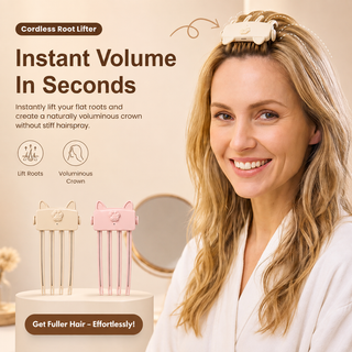 LiftPaw – Cordless Heated Root Volume Clip for Fine, Flat Hair