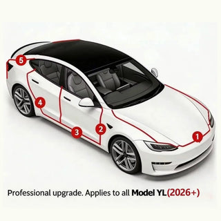 SilentSeal – Premium Tesla Door Seal Kit for Noise Reduction & Weatherproofing