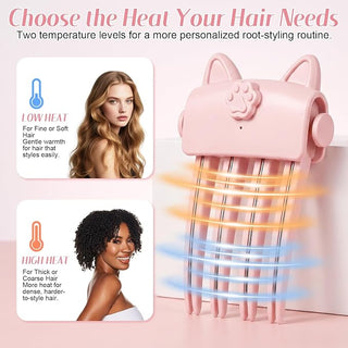 LiftPaw – Cordless Heated Root Volume Clip for Fine, Flat Hair