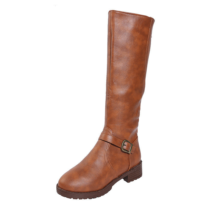 Women's Winter Waterproof Leather Boots